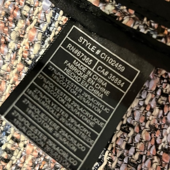 Cupcakes and Cashmere Tweed Jacket SZ M - Picture 14 of 14